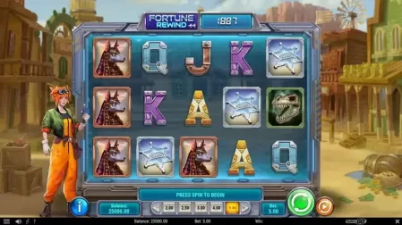 Fortune Rewind slot screenshot 1