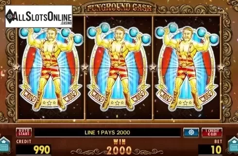 Screen4. Funground Cash from Merkur