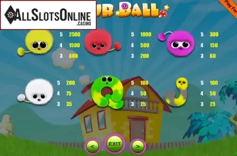 Screen7. Fur Balls from Pariplay