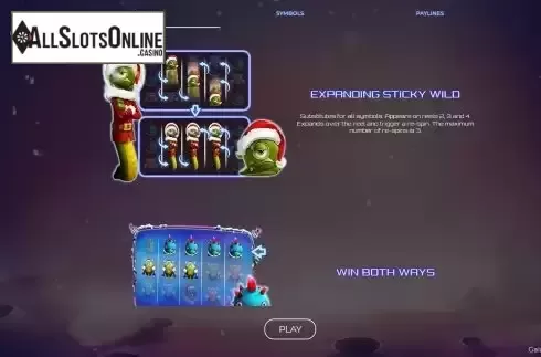 Expanding wild screen