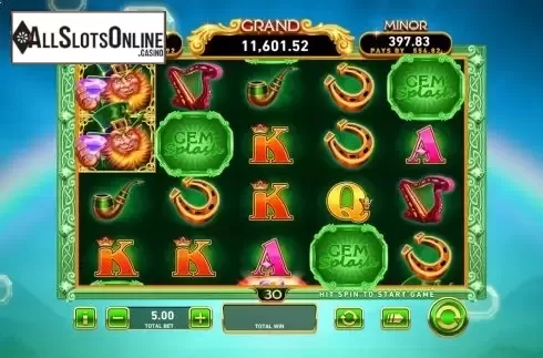 Screen2. Gem Splash Rainbows Gift from Playtech
