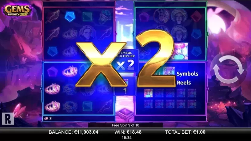 Gems Infinity Reels slot screenshot 6