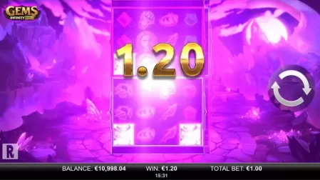 Gems Infinity Reels slot screenshot 3