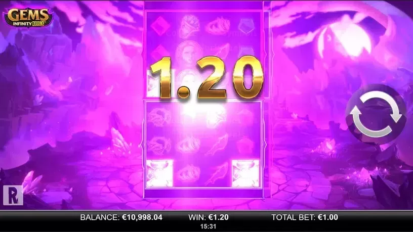 Gems Infinity Reels slot screenshot 3