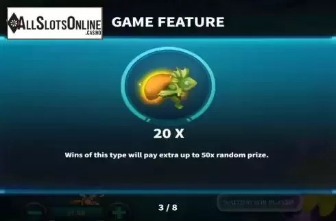 Paytable screen 3