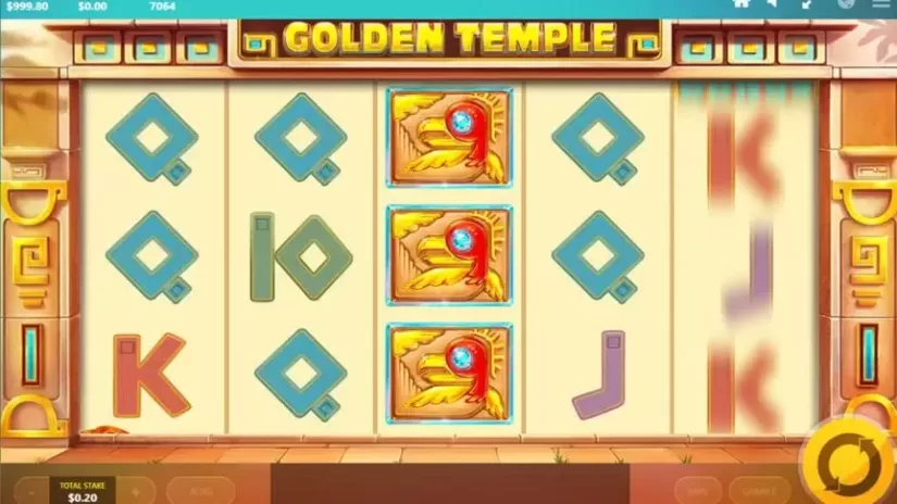 Golden Temple slot screenshot 1