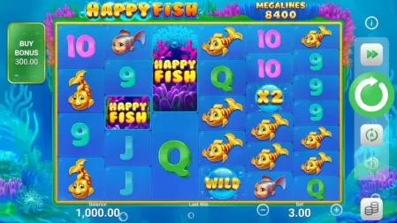Happy Fish slot screenshot 1