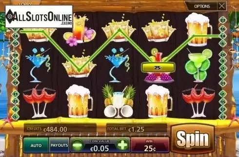 Win screen. Happy Hour (MultiSlot) from MultiSlot