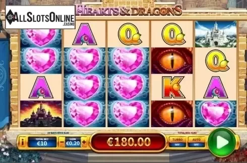 Win Screen. Hearts and Dragons from Skywind Group