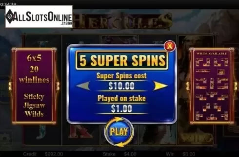 Super Spins 1. Hercules (Live 5) from Live 5