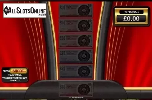 Game Screen. Hit the Top Roulette from Inspired Gaming