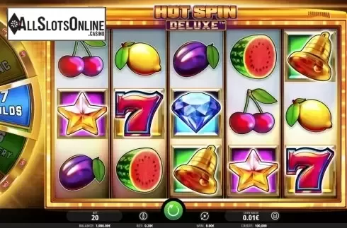 Reels screen. Hot Spin Deluxe from iSoftBet