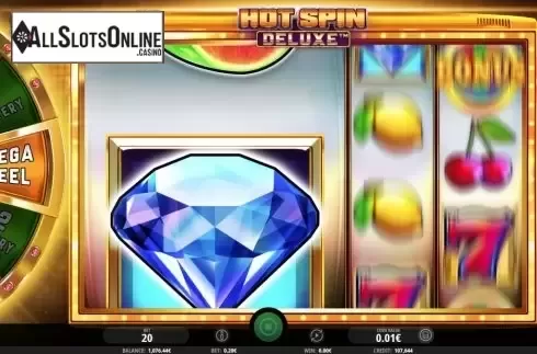 Mega reel screen. Hot Spin Deluxe from iSoftBet