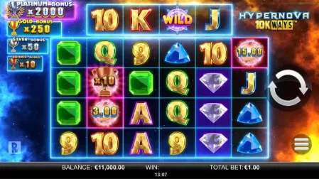 Hypernova 10K Ways slot screenshot 1