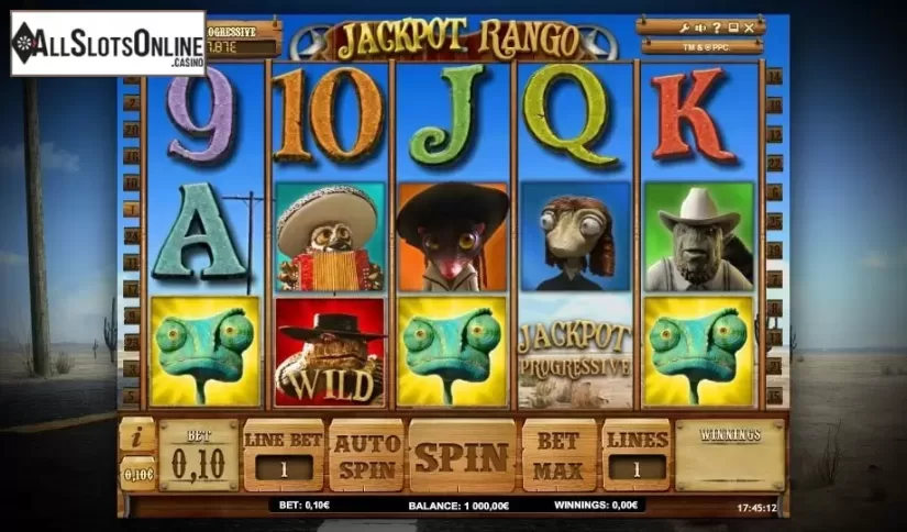 Reels. Jackpot Rango from iSoftBet