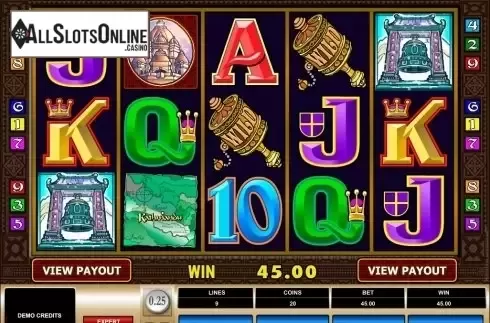 Screen5. Kathmandu from Microgaming