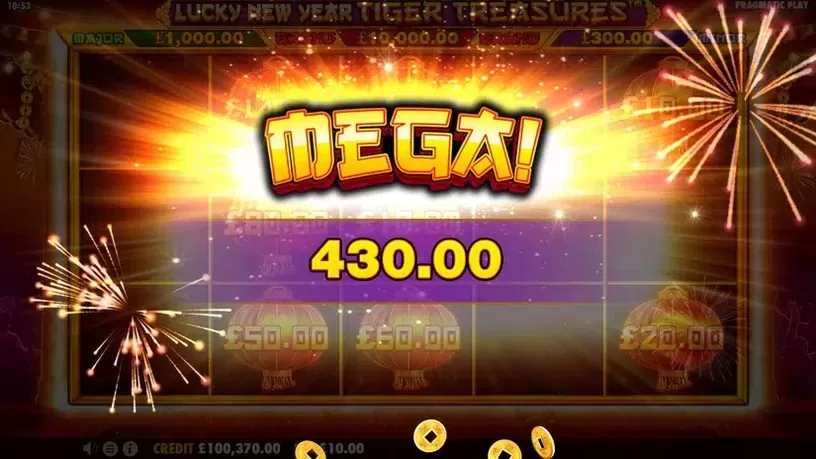 Lucky New Year – Tiger Treasures slot screenshot 5