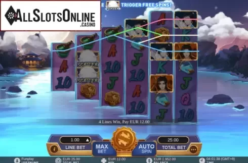 Win Screen. Lunar Legends from GamePlay