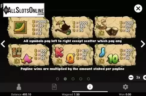 Paytable 2