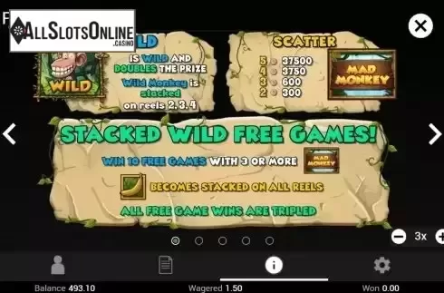 Paytable 1