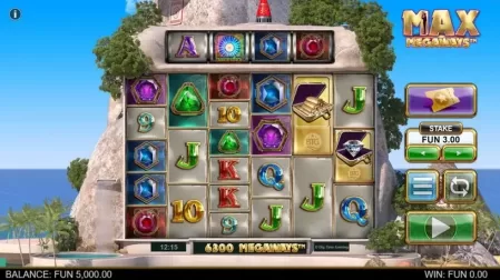 Max Megaways slot screenshot 1