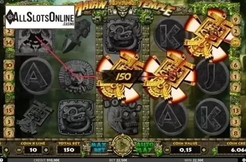 Win Screen 2. Mayan Temple Advance from Capecod Gaming