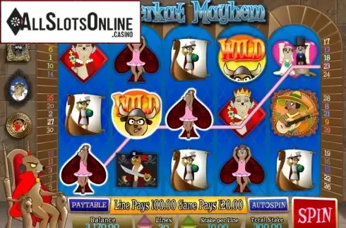 Screen 5. Meerkat Mayhem from Microgaming