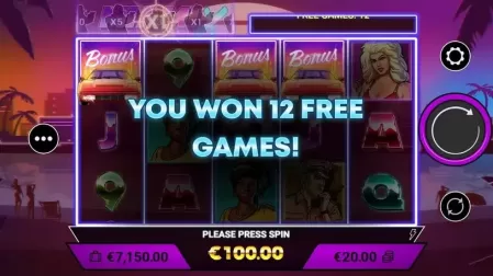 MiamiX slot screenshot 4