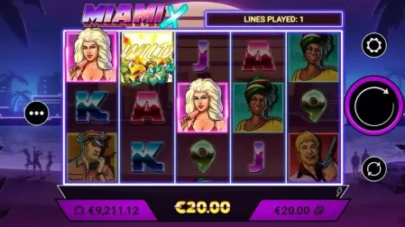 MiamiX slot screenshot 3