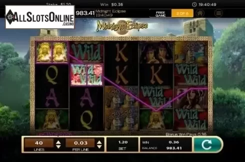 Free Spins 4. Midnight Eclipse from High 5 Games