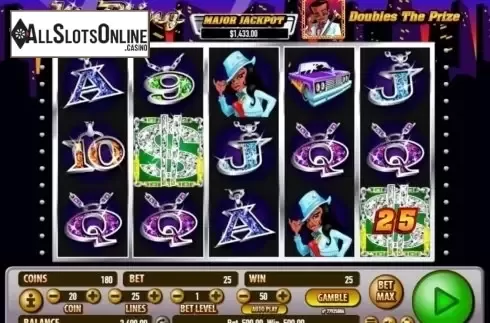 Win Screen. Mr Bling from Habanero