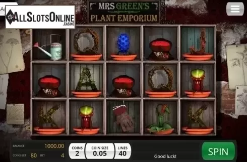 Reels screen. Mrs Green's Plant Emporium from Saucify