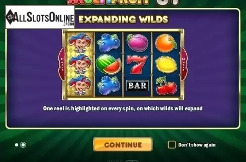 Screen 2. MultiFruit 81 from Play'n Go