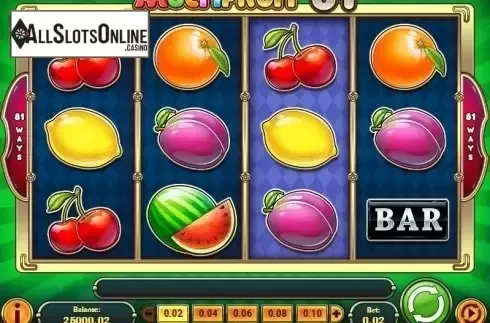 Screen 3. MultiFruit 81 from Play'n Go