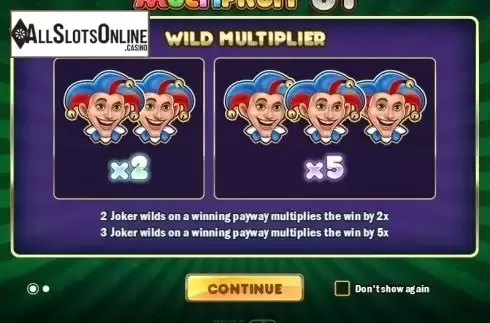 Screen 1. MultiFruit 81 from Play'n Go