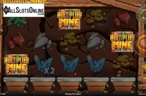 Game workflow 2. Multiplier Mine from Mutuel Play