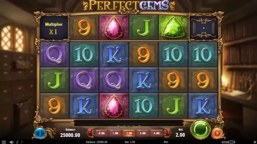 Perfect Gems slot screenshot 1