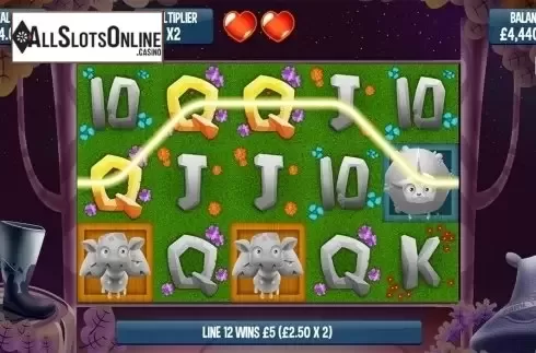 Free spins screen. Pigasus from Slingo Originals