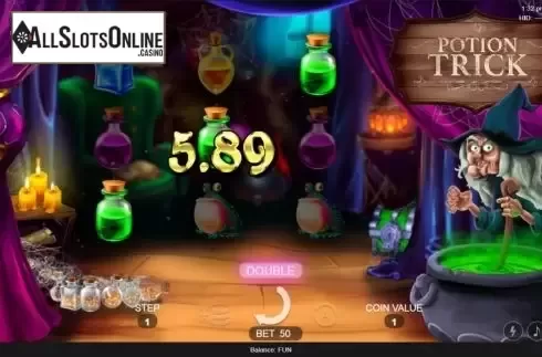 Win screen 2. Potion Trick from Espresso Games
