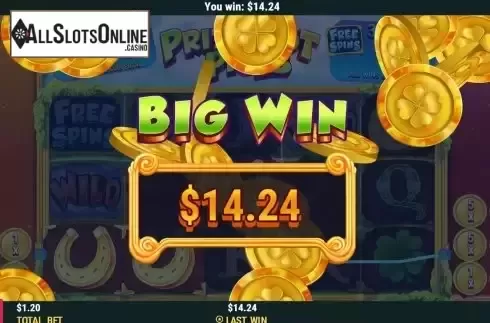 Big Win screen