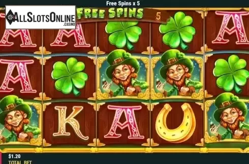 Free Spins screen 3