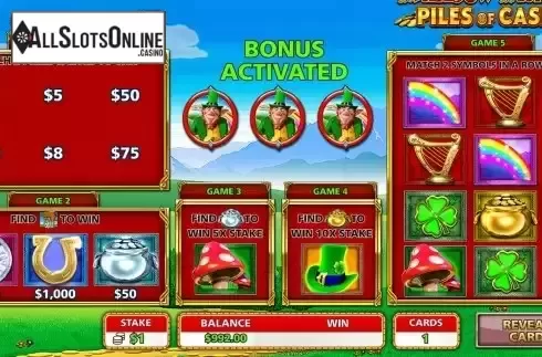 Bonus Game Win Screen