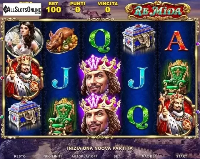 Reel Screen. Re Mida from Octavian Gaming