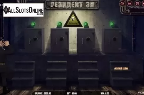 Bonus Game. Resident 3D from Fugaso
