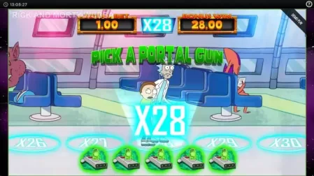 Rick and Morty Wubba Lubba Dub Dub slot screenshot 5