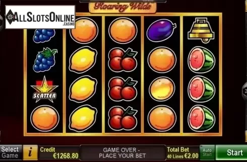 Screen 2. Roaring Wilds (Green Tube) from Greentube