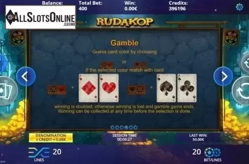 Gamble. Rudakop from DLV