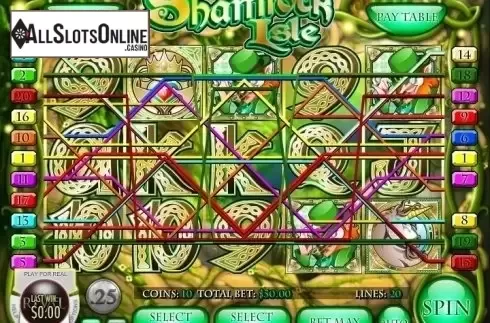 Screen3. Shamrock Isle from Rival Gaming