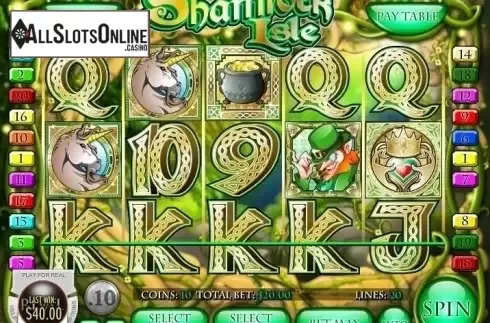 Screen6. Shamrock Isle from Rival Gaming