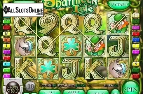 Screen5. Shamrock Isle from Rival Gaming
